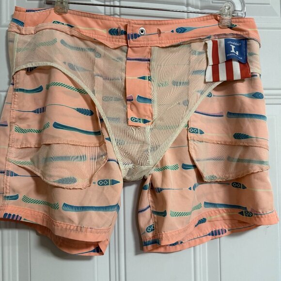Chubbies Swim Shorts Sz Large Beach Coastal Colorful Made‎ in the USA - Picture 3 of 5